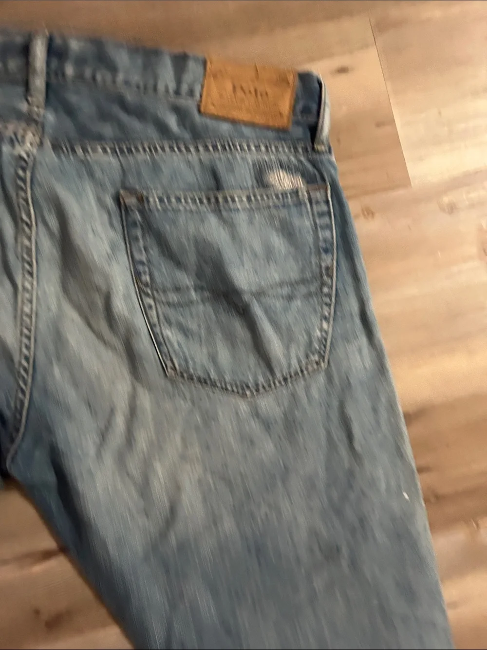 Polo by Ralph Lauren Men’s Washed Blue Denim Jeans
